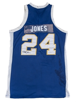 1978 Bobby Jones Game Used & Signed Denver Nuggets Road Jersey (MEARS A9 & Beckett) 